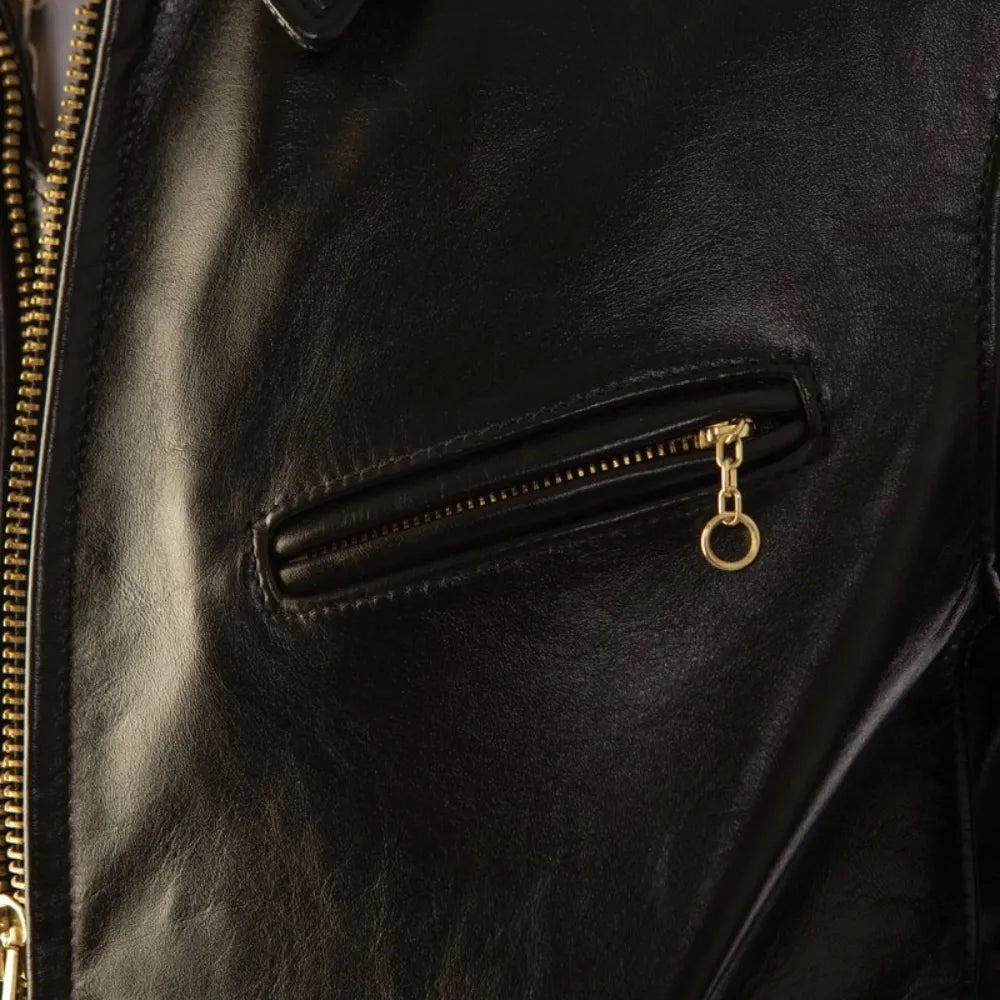 The Maverick Vintage 1980s Leather Jacket