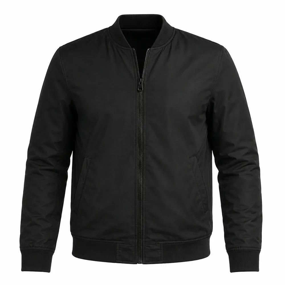 Classic Union Bomber Jacket Black