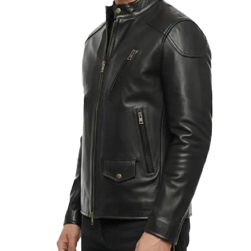Tom Hardy Venom Leather Jacket - Premium Black Style