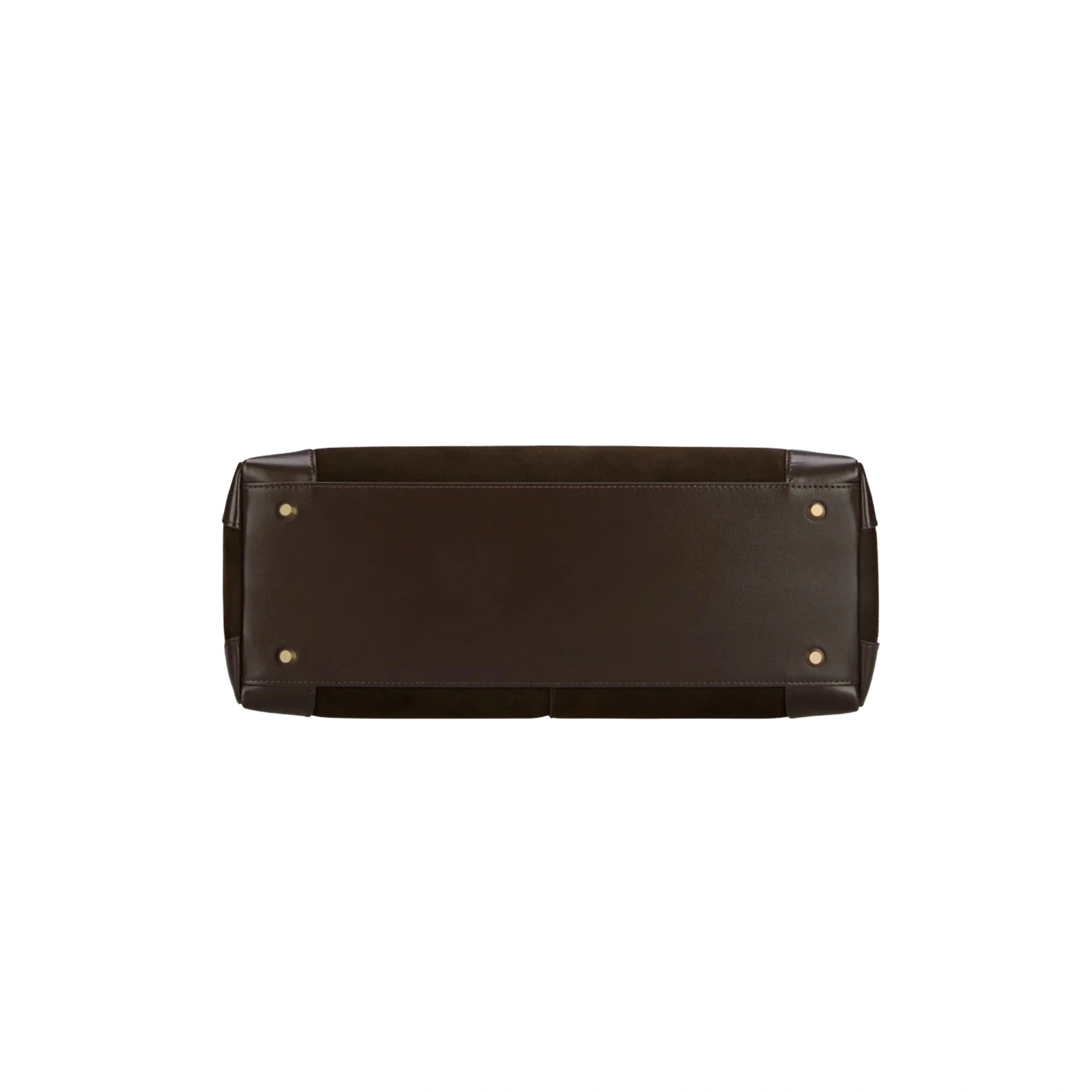 Espresso Suede 16" Book Tote