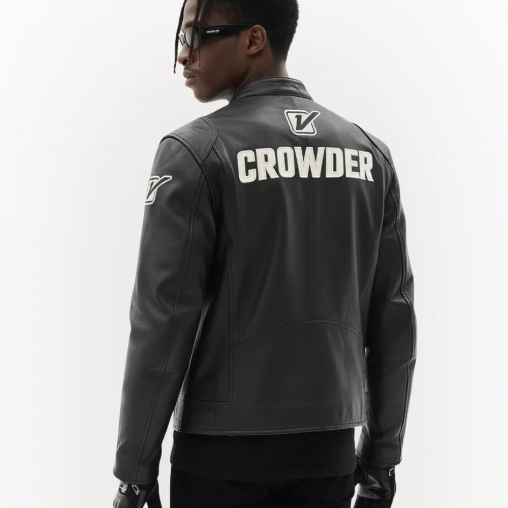 Champion Go Kart Racing Leather Jacket