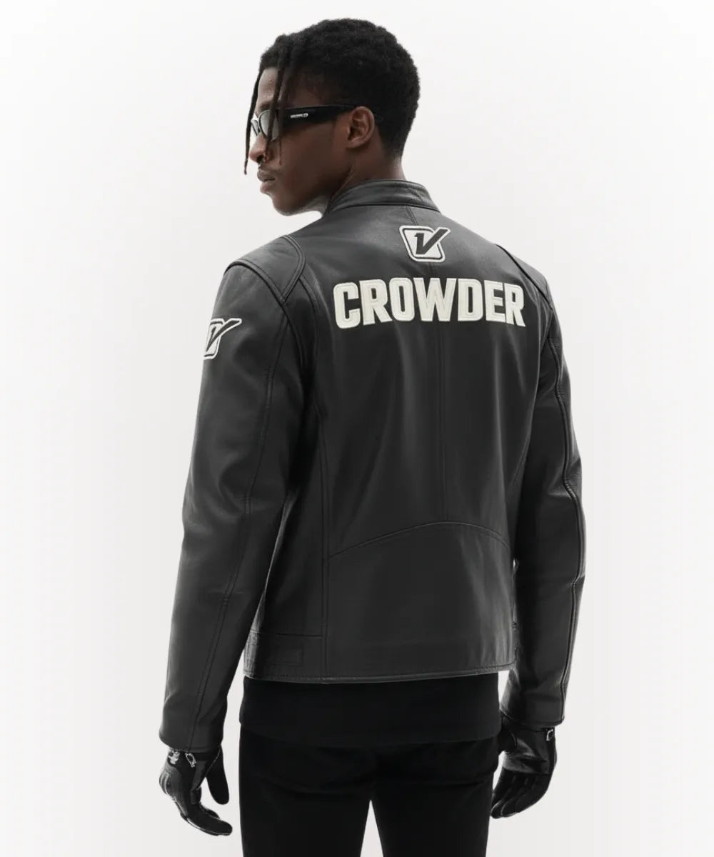 Champion Go Kart Racing Leather Jacket