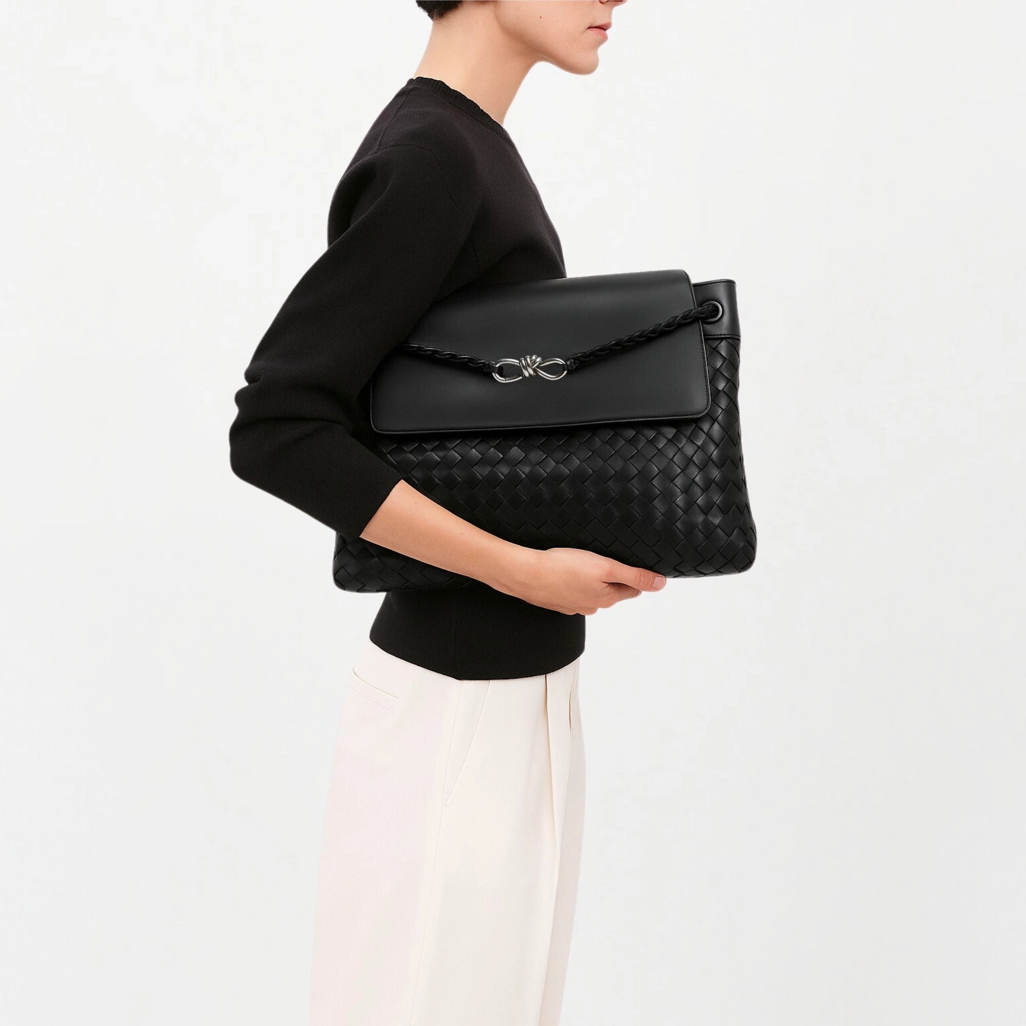 Large Trenzado Messenger Bag