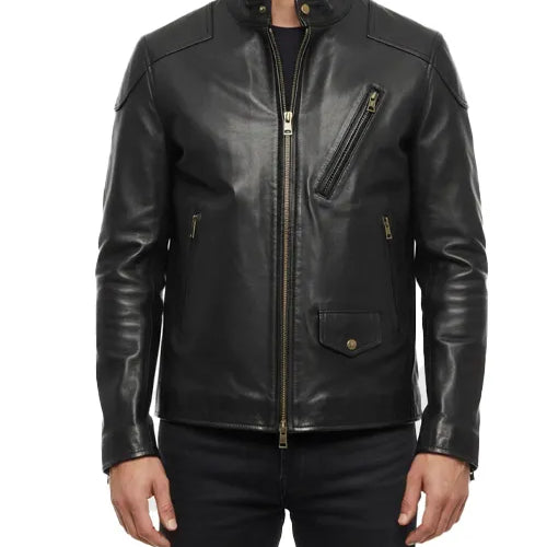 Tom Hardy Venom Leather Jacket - Premium Black Style