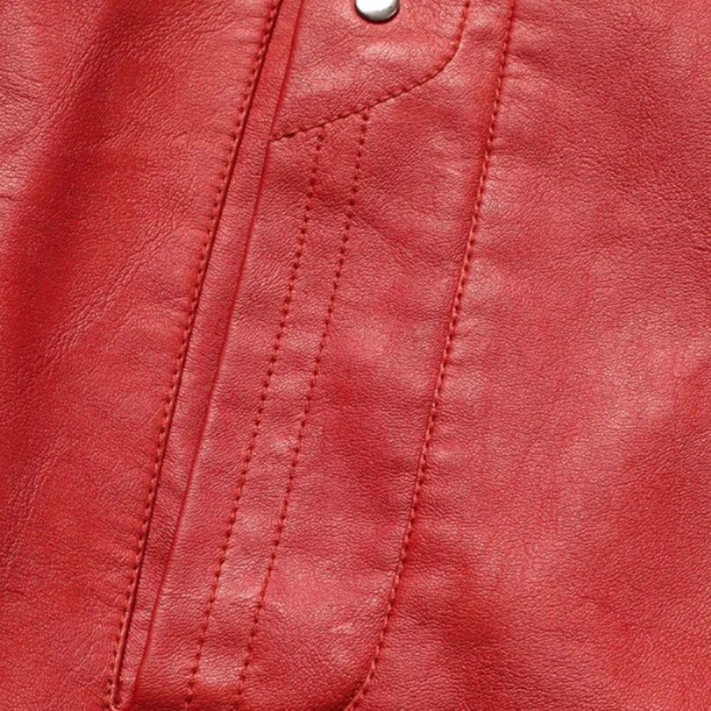 MatPat Red Leather Jacket - Official Signature Style