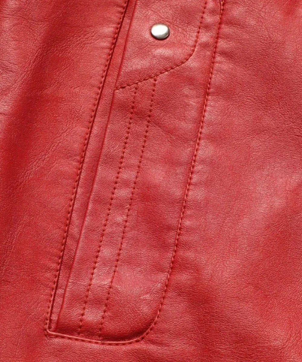 MatPat Red Leather Jacket - Official Signature Style