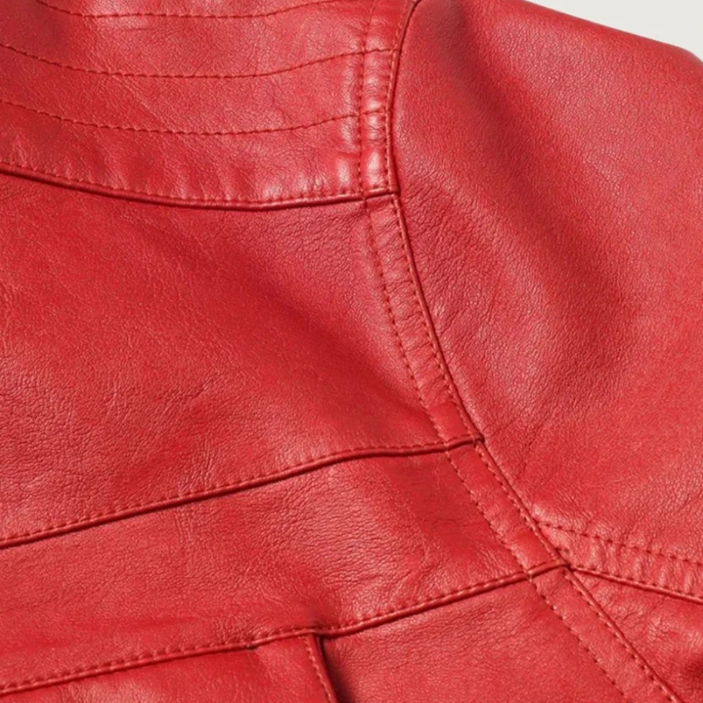 MatPat Red Leather Jacket - Official Signature Style