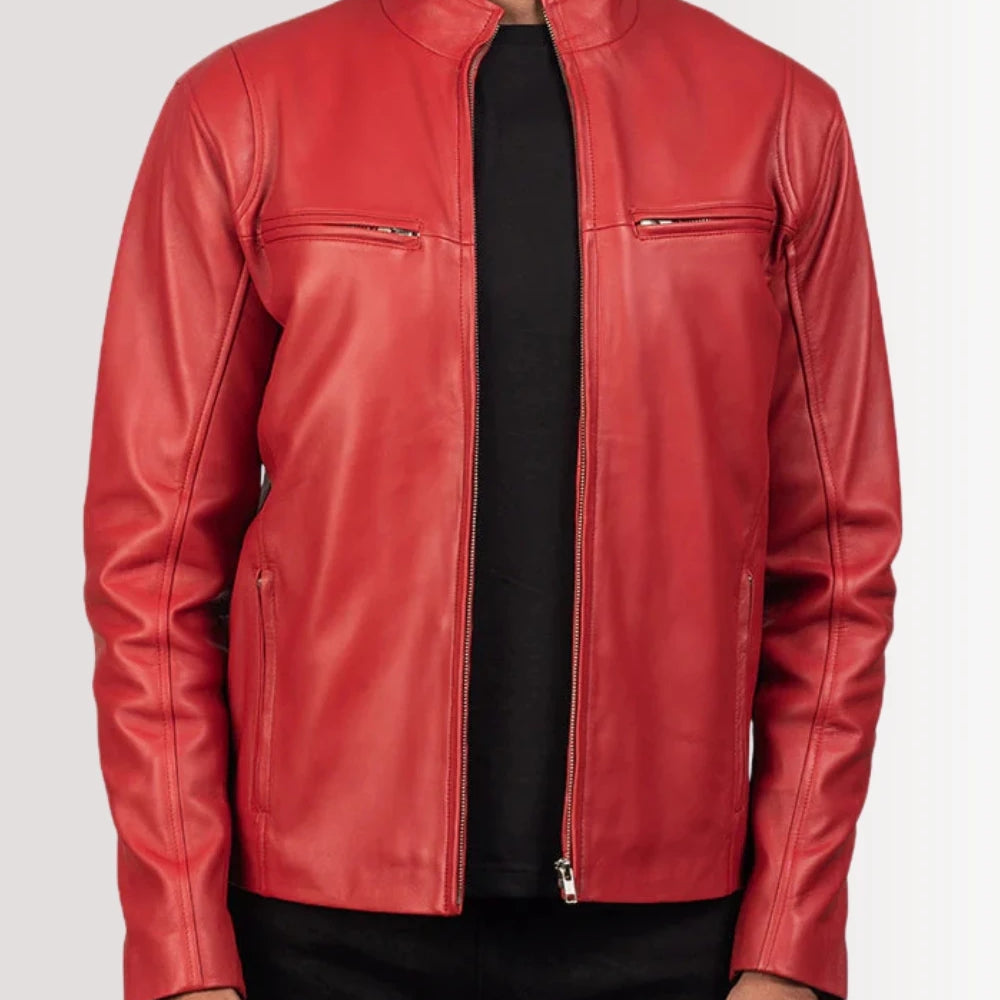 MatPat Red Leather Jacket - Official Signature Style