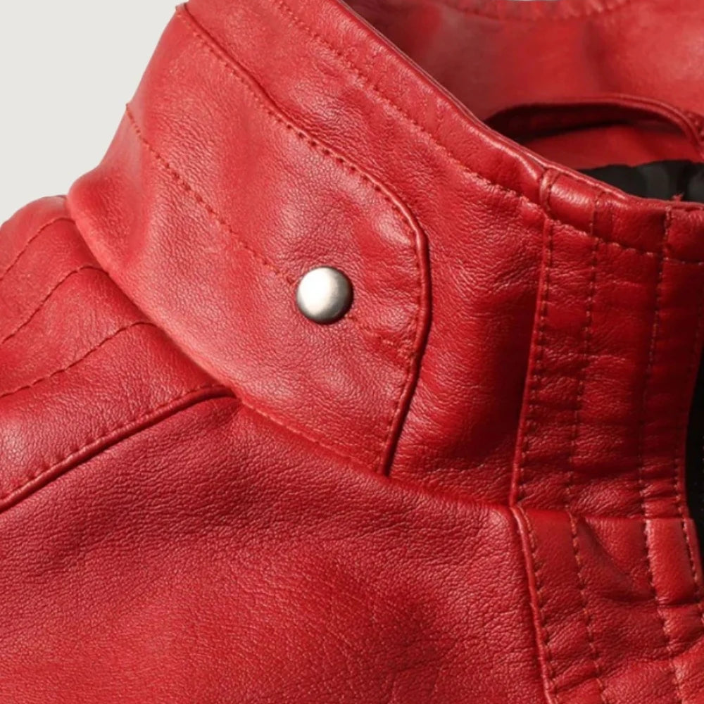 MatPat Red Leather Jacket - Official Signature Style