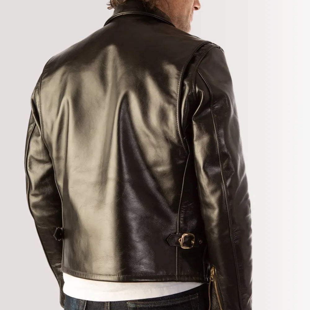 The Maverick Vintage 1980s Leather Jacket