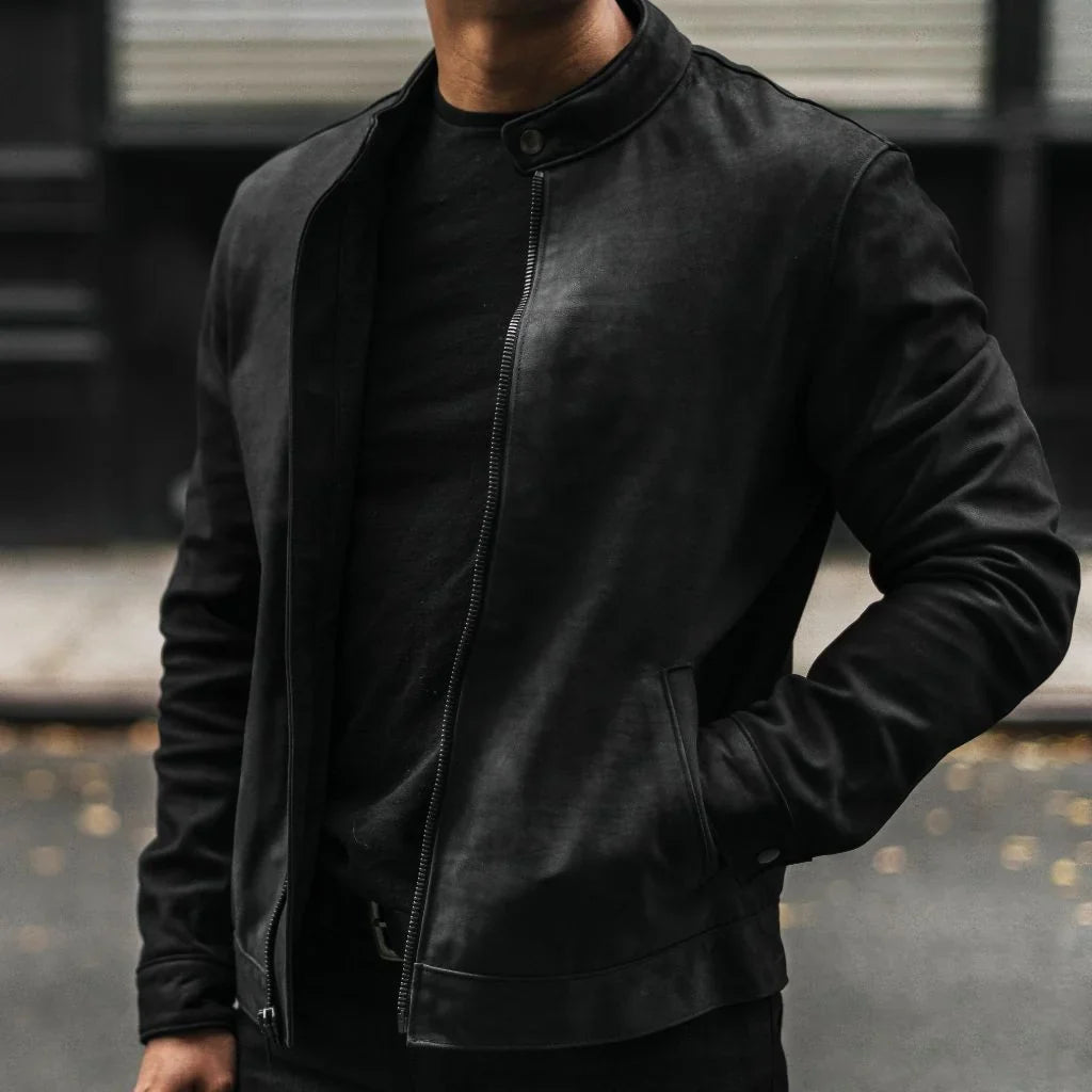 Men's Black Leather Jackets