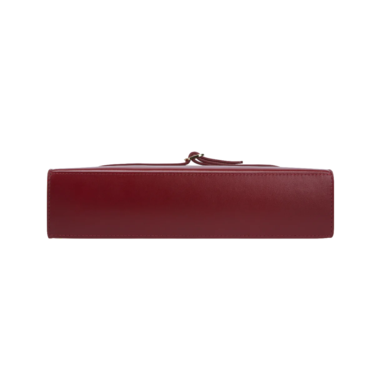 3-Way Baguette Bag – Maroon Nappa Calf Leather 