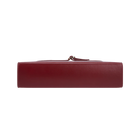 3-Way Baguette Bag – Maroon Nappa Calf Leather 
