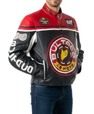 Bultaco Cemoto Racing Leather Jacket - Genuine Cowhide