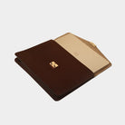 15" Lock Leather Portfolio Case