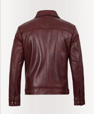 The Harrington Heritage – Burgundy Leather Jacket