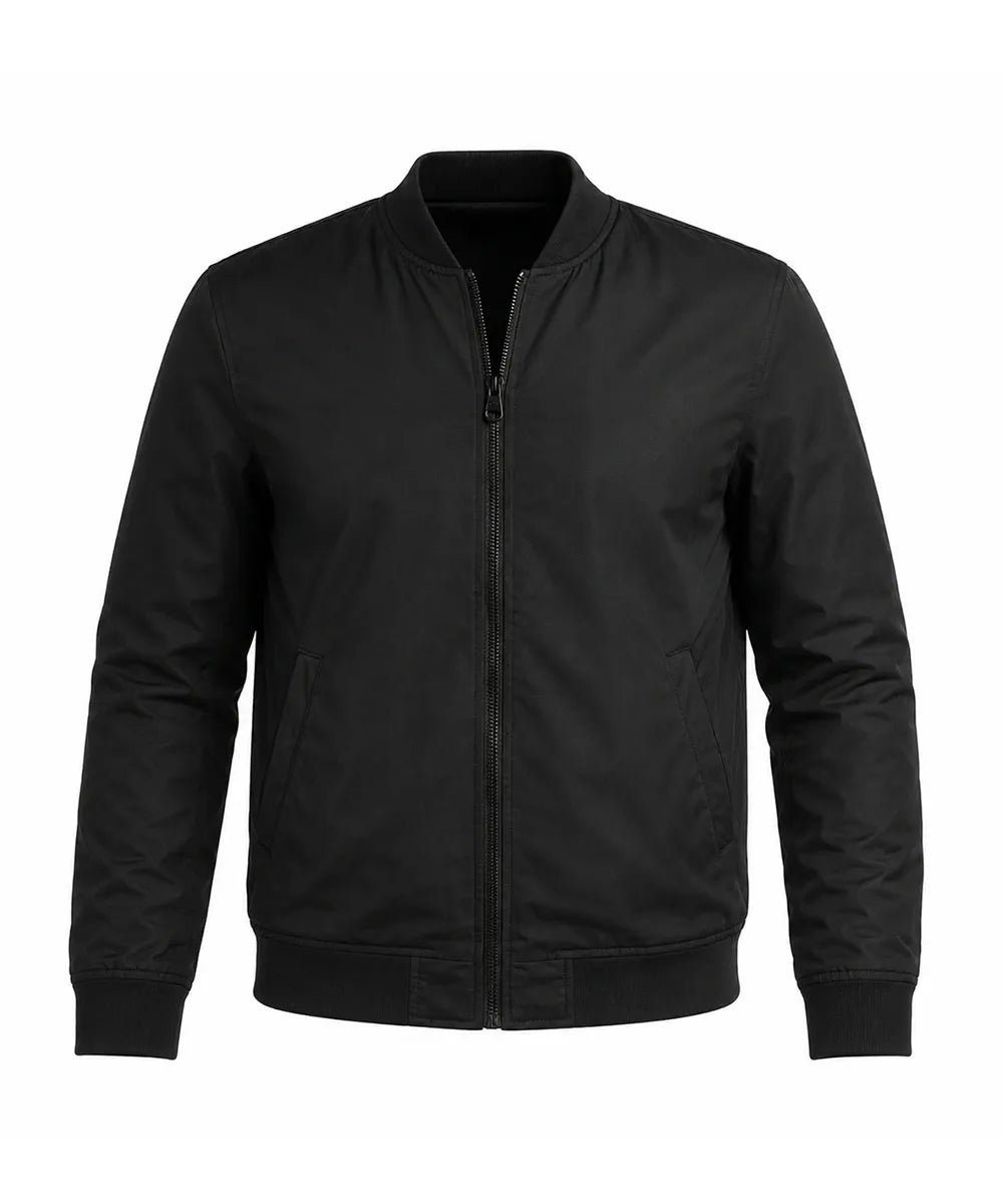Classic Union Bomber Jacket Black