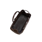 Espresso Suede Mini Book Tote Bag