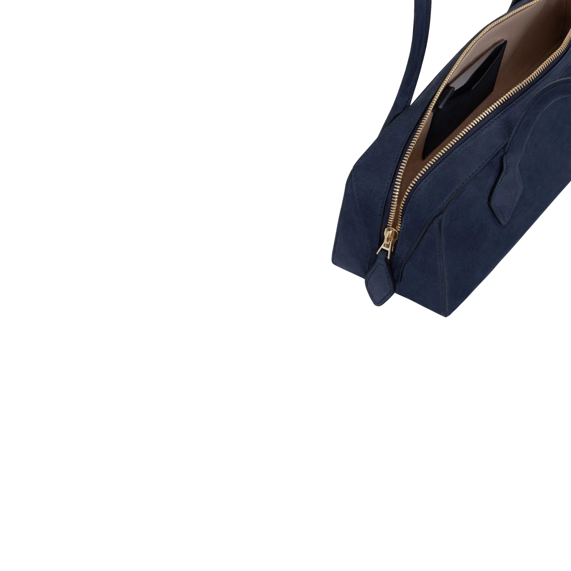 Lune Sable Medium Bag in Nubuck Calfskin