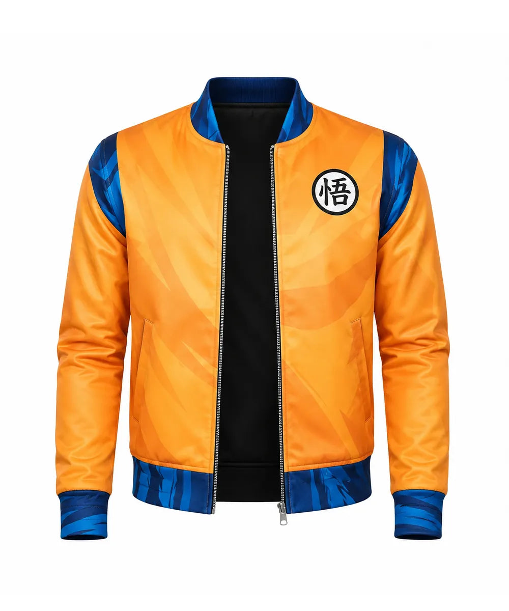 Men’s Orange Goku 59 Bomber Jacket