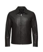 Tony Soprano Black Leather Jacket