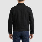 Men's Denim Trucker Jacket – Classic Black