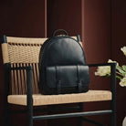 Hamilton Zipper Backpack - Black