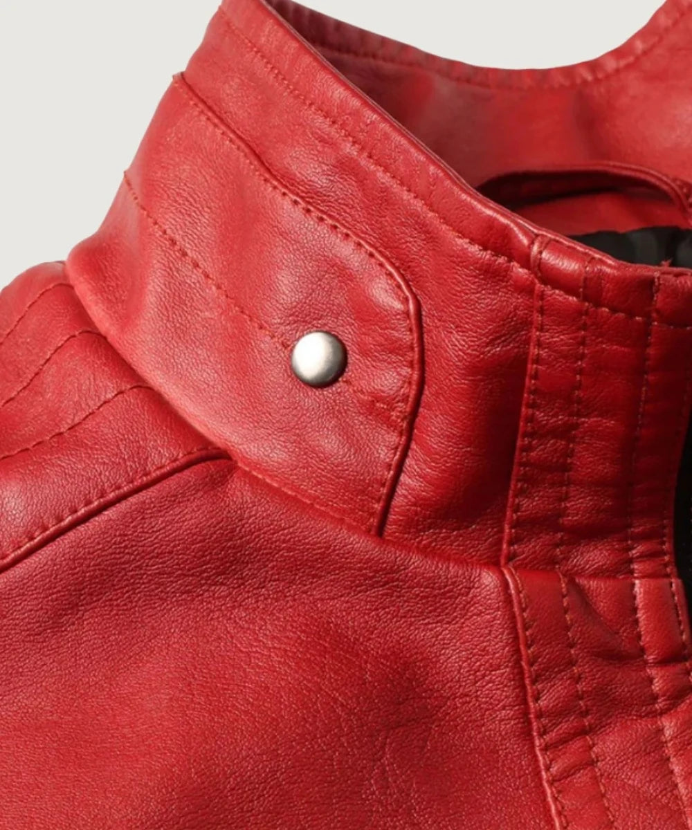 MatPat Red Leather Jacket - Official Signature Style
