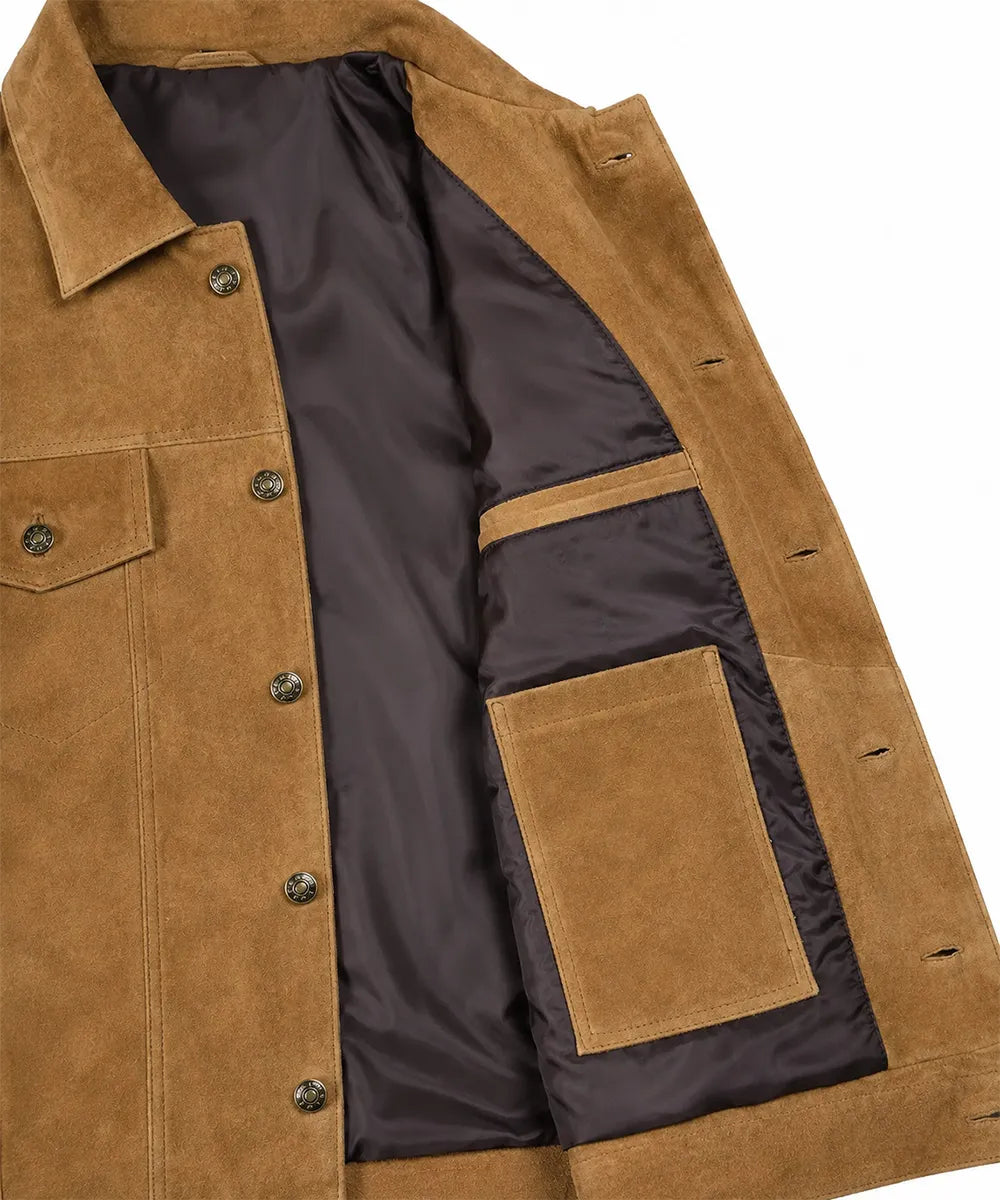 mens-brown-suede-trucker-jacket-chest-pockets