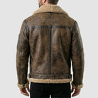 Terminator 2 Arnold Schwarzenegger Brown Leather Jacket