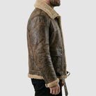 Terminator 2 Arnold Schwarzenegger Brown Leather Jacket