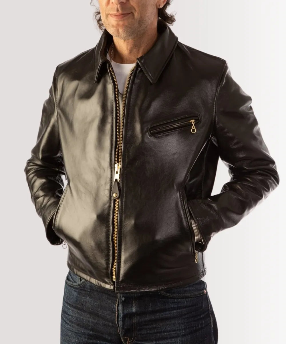 The Maverick Vintage 1980s Leather Jacket