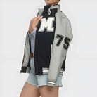 Women's Oversized Varsity Jacket