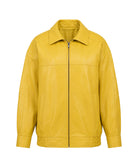 yellow-leather-jacket-women-front